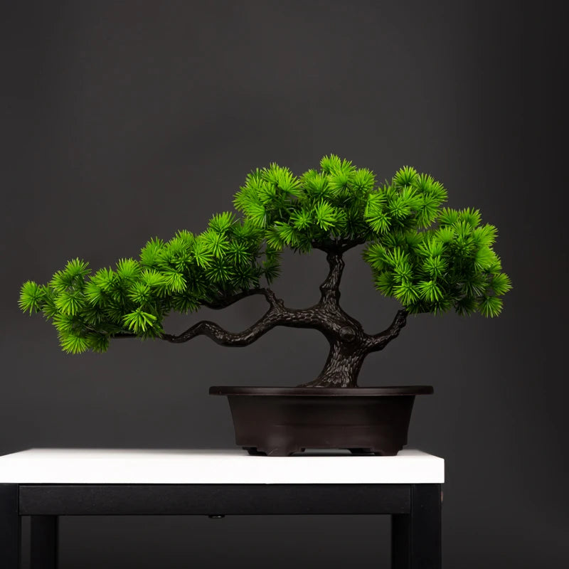 Artificial Pine Bonsai Tree Decor