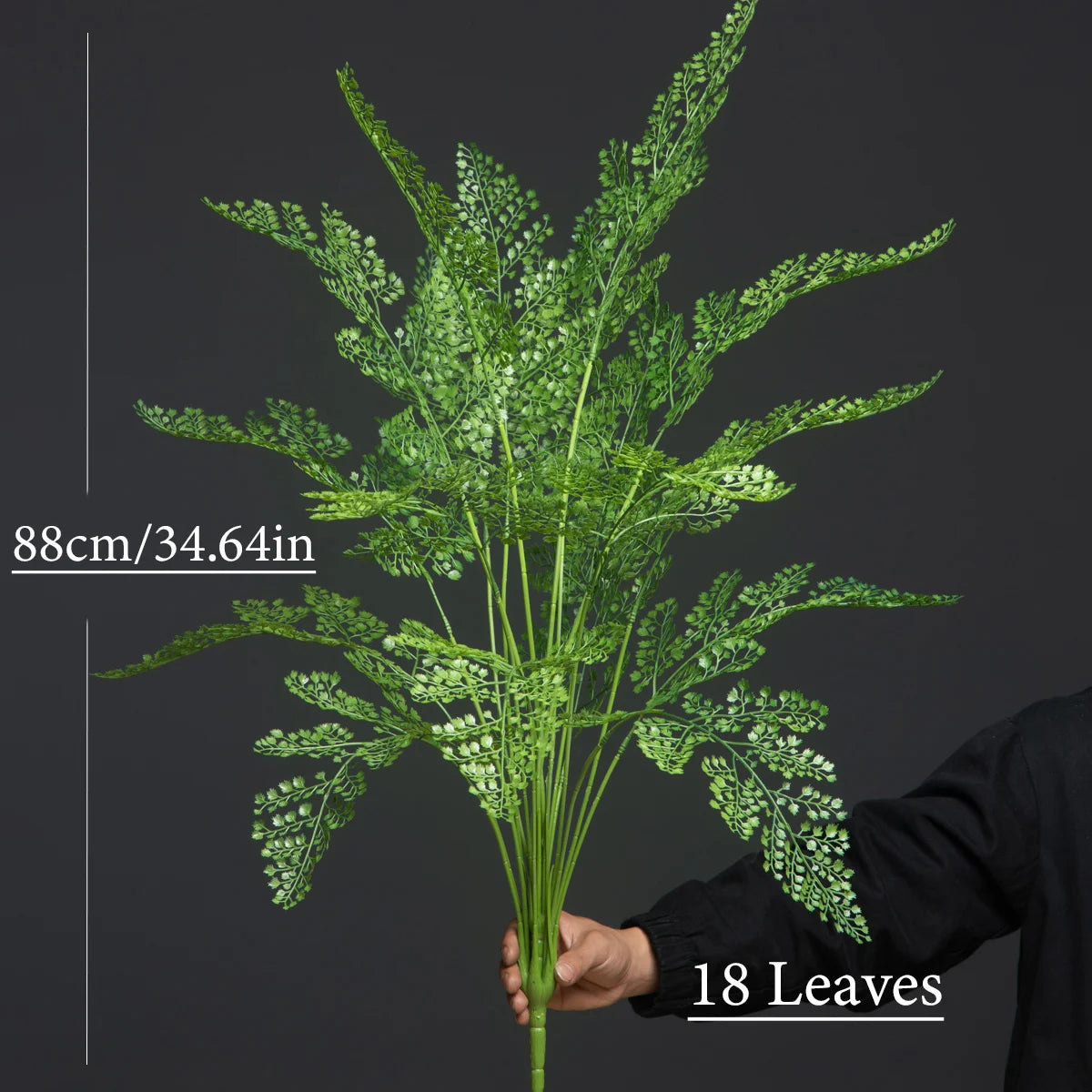 Large Artificial Palm Leaf Decor