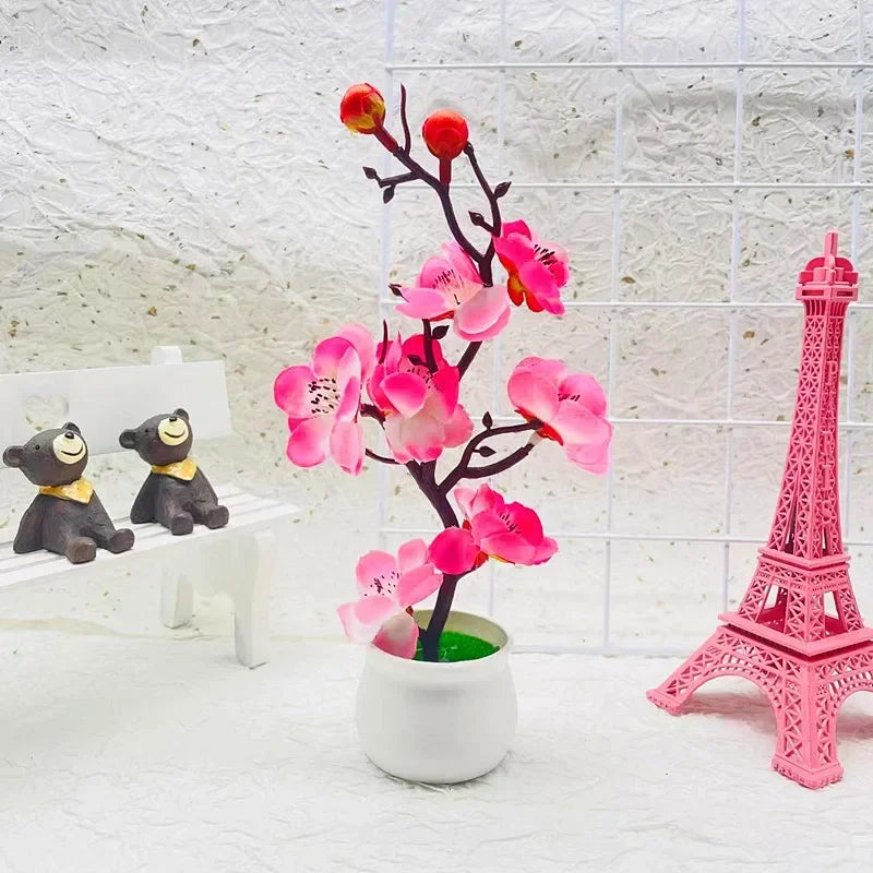 Small Artificial Bonsai Table Decor