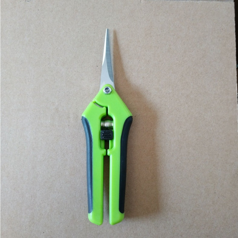 Pruning Gardening Scissors – Sharp Stainless Steel Garden Shears for Trimming Plants, Flowers, and Herbs