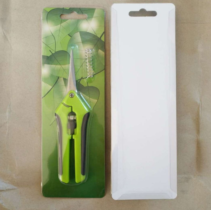 Pruning Gardening Scissors – Sharp Stainless Steel Garden Shears for Trimming Plants, Flowers, and Herbs