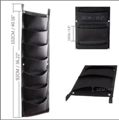 Vertical Wall Garden Planter – Hanging Planting Bags for Indoor & Outdoor Use - UrbanSprout
