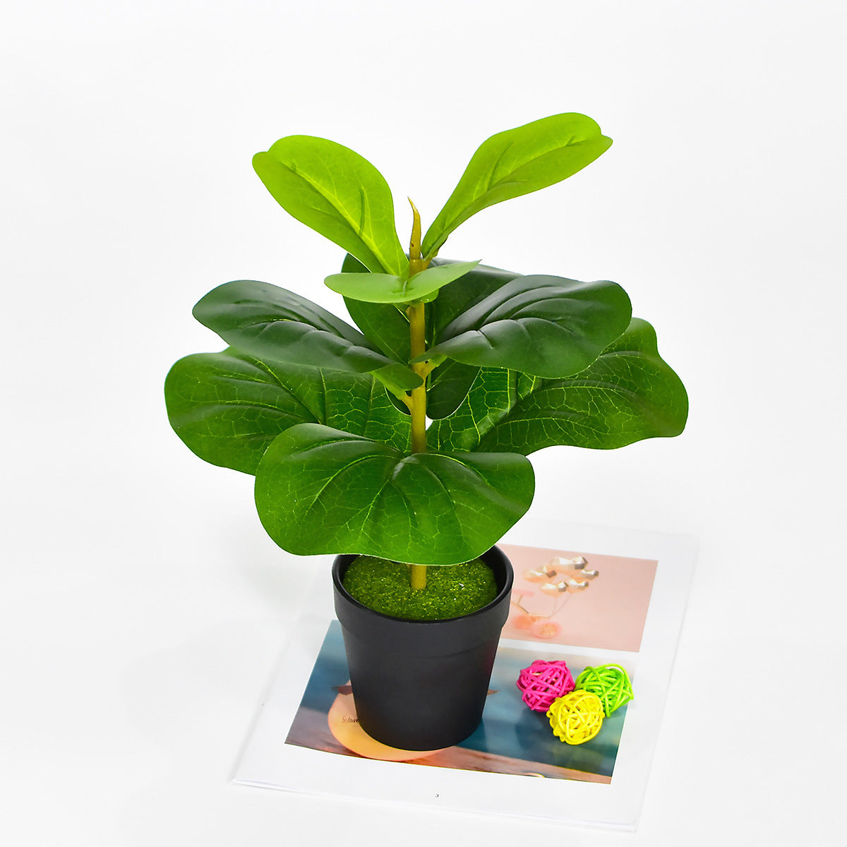 Nordic Style Faux Green Plant – Perfect for Indoor & Outdoor Gardening Decor