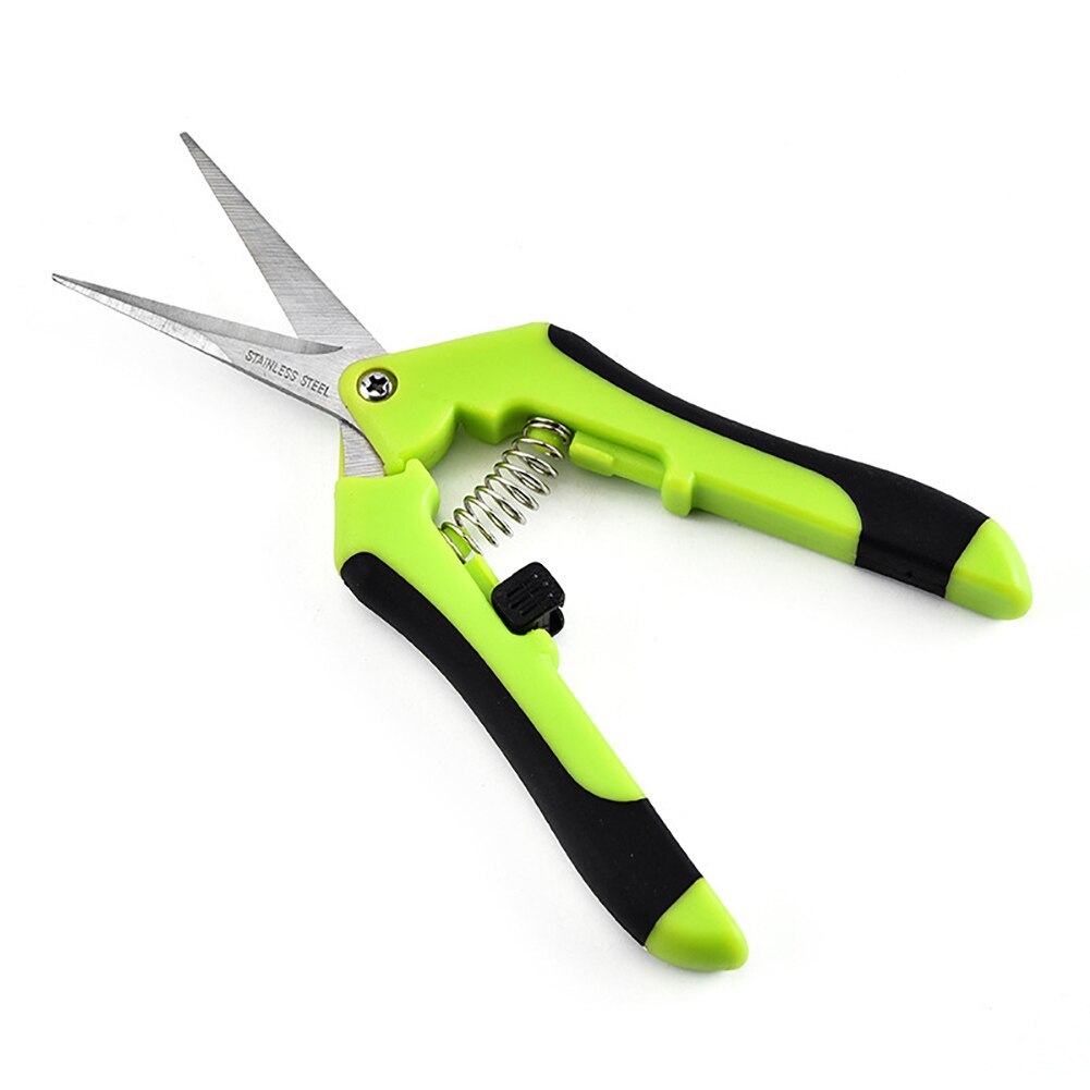 Pruning Gardening Scissors – Sharp Stainless Steel Garden Shears for Trimming Plants, Flowers, and Herbs