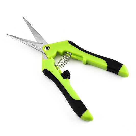 Pruning Gardening Scissors – Sharp Stainless Steel Garden Shears for Trimming Plants, Flowers, and Herbs