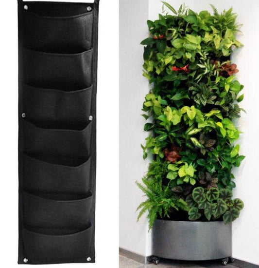 Vertical Wall Garden Planter – Hanging Planting Bags for Indoor & Outdoor Use - UrbanSprout