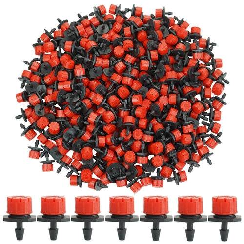 8-Hole Adjustable Drip Irrigation Nozzle, Garden Watering Sprayer, Precise Water Distribution for Efficient Irrigation System - UrbanSprout