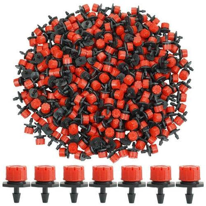8-Hole Adjustable Drip Irrigation Nozzle, Garden Watering Sprayer, Precise Water Distribution for Efficient Irrigation System - UrbanSprout