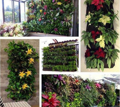 Vertical Wall Garden Planter – Hanging Planting Bags for Indoor & Outdoor Use - UrbanSprout