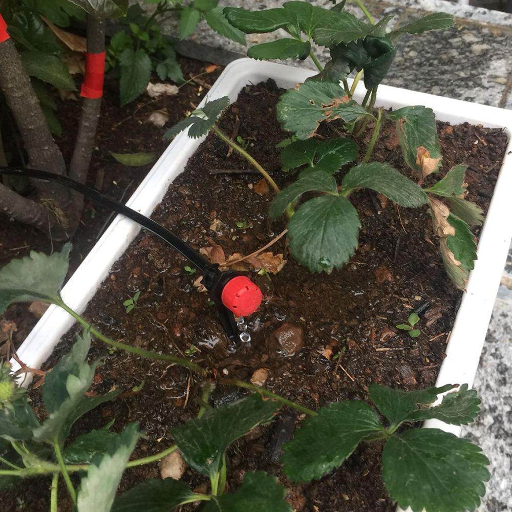 8-Hole Adjustable Drip Irrigation Nozzle, Garden Watering Sprayer, Precise Water Distribution for Efficient Irrigation System - UrbanSprout