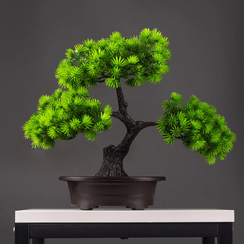 Artificial Pine Bonsai Tree Decor