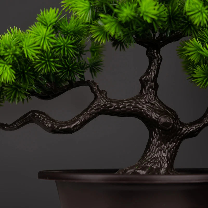Artificial Pine Bonsai Tree Decor