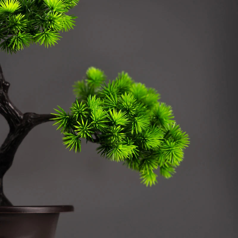 Artificial Pine Bonsai Tree Decor