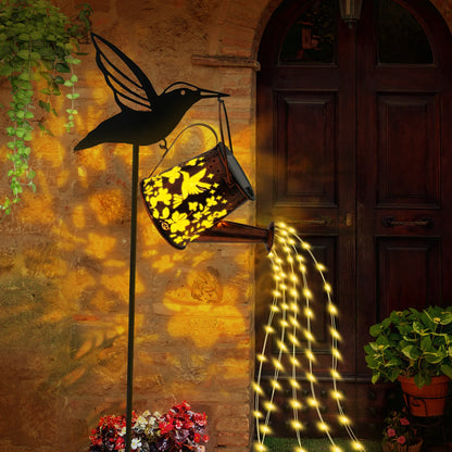 Solar Watering Can Fairy Light