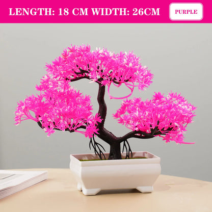 Artificial Bonsai Tree Table Decor
