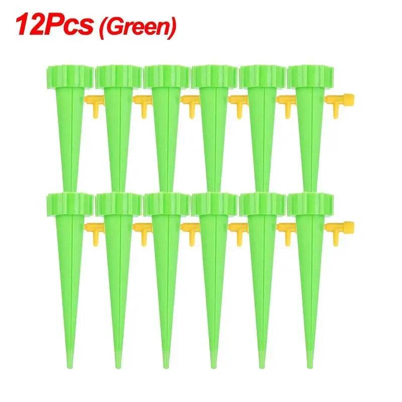 Automatic Drip Irrigation System – Self-Watering Spike for Plants & Flowers, Greenhouse & Garden, Adjustable Auto Water Dripper - UrbanSprout