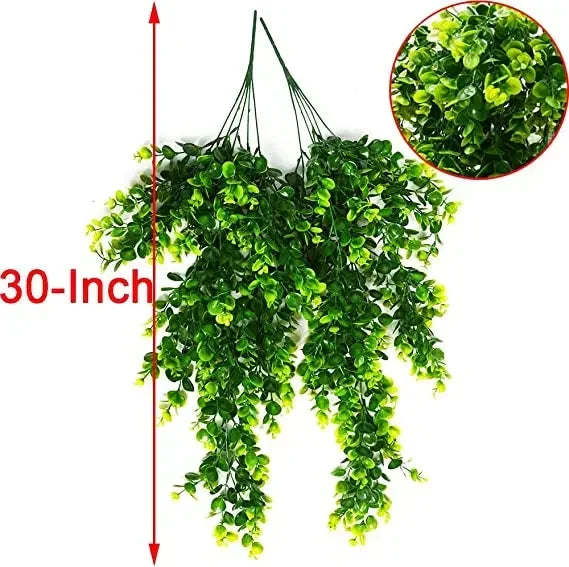 32-Inch Artificial Hanging Fern Plants