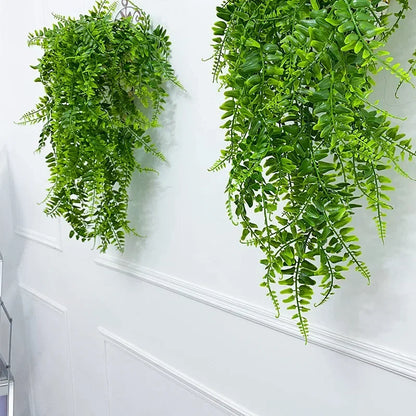 32-Inch Artificial Hanging Fern Plants
