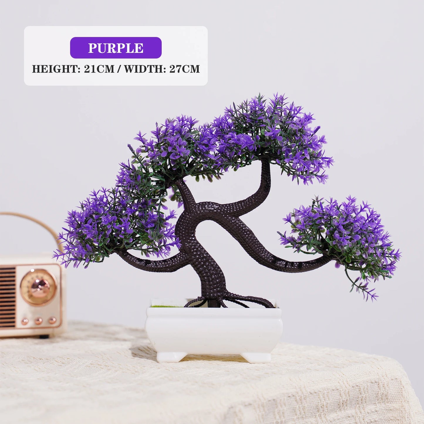 Artificial Bonsai Tree Table Decor
