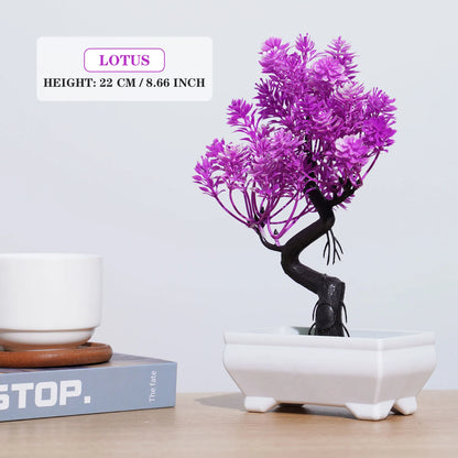 Artificial Bonsai Tree Table Decor