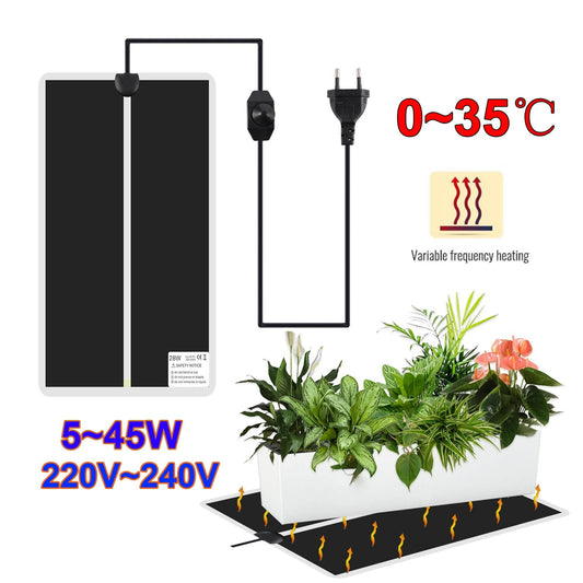 5W-45W Seedling Heat Mat for Plant Germination, Propagation & Winter Protection - 220V-240V - UrbanSprout