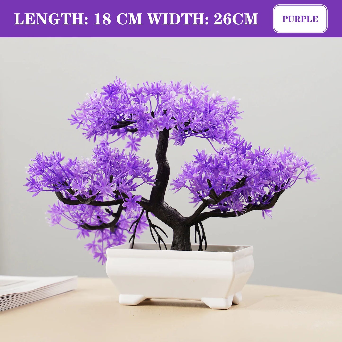 Artificial Bonsai Tree Table Decor