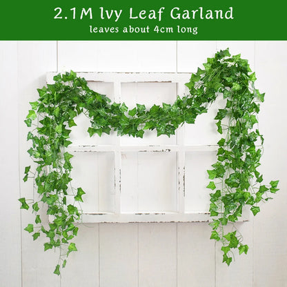 2.1M Artificial Ivy Leaf Garland