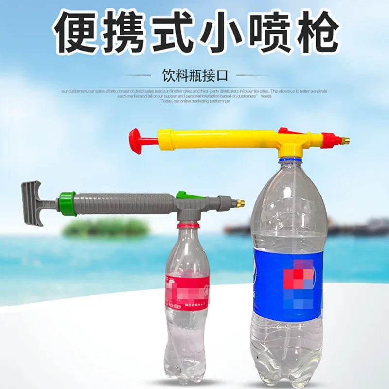 High-Pressure Manual Garden Sprayer Nozzle – Adjustable Bottle Spray Head for Plant Watering & Agricultural Use - UrbanSprout