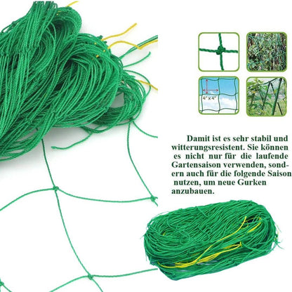 Heavy-Duty Nylon Plant Trellis Netting for Climbing Plants and Vegetables - UrbanSprout