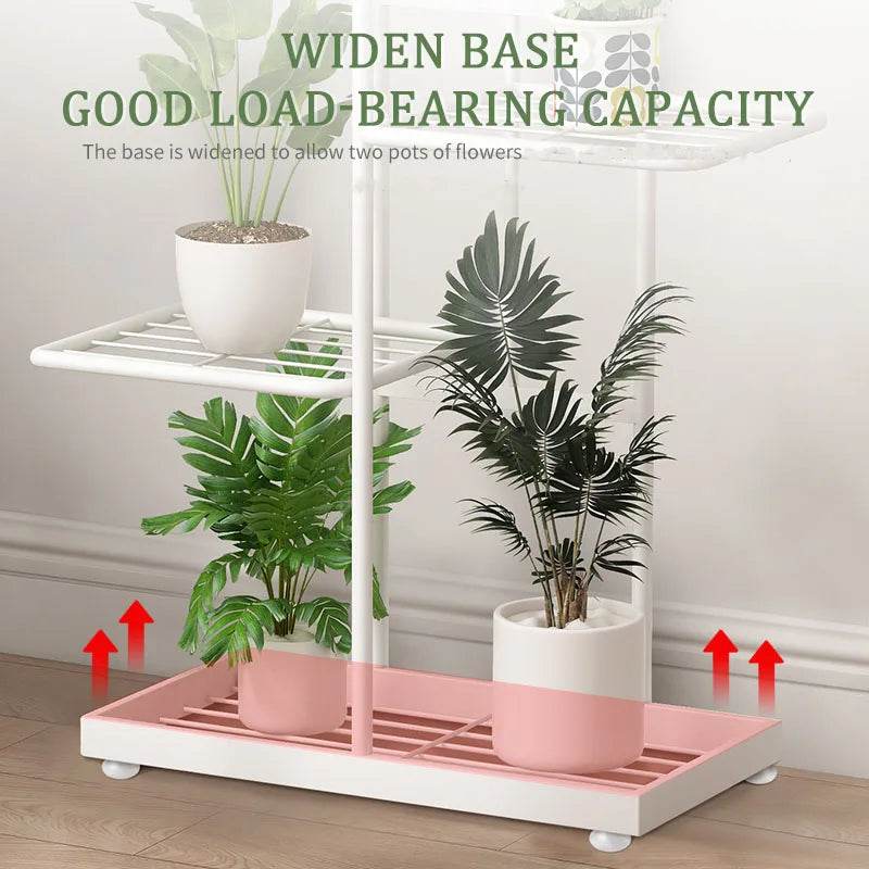 Metal Plant Stand – 4/5/6 Tier Flowerpot Organizer Rack for Indoor Use - UrbanSprout