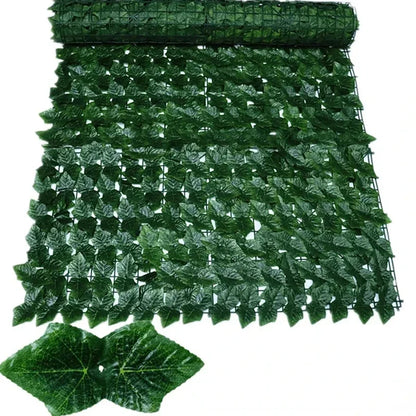 Artificial Ivy Hedge Privacy Screen
