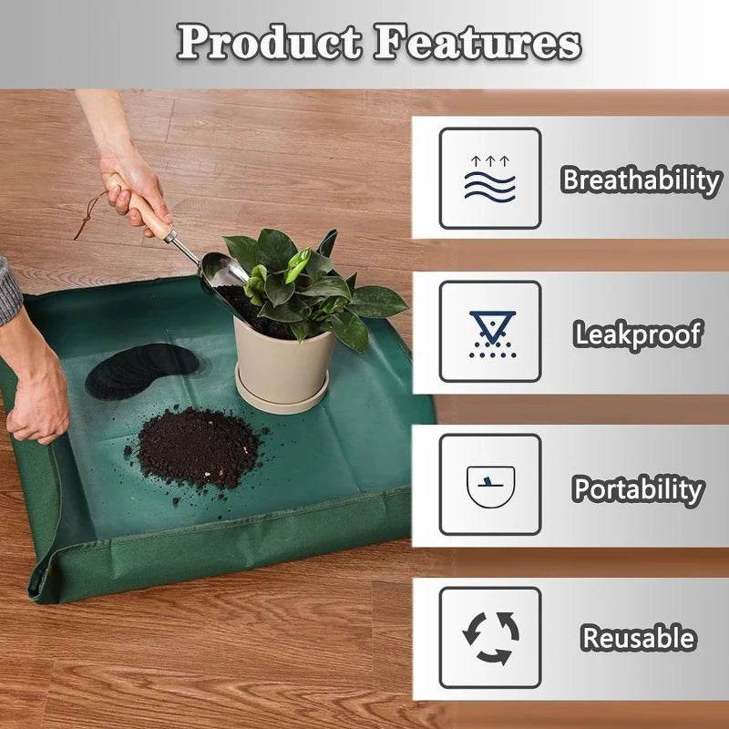 Pot Hole Mesh Pad Mat Grid with Round Drainage Hole Screen - Prevent Soil Loss & Improve Drainage for Bonsai, Flowers, and Plants - UrbanSprout