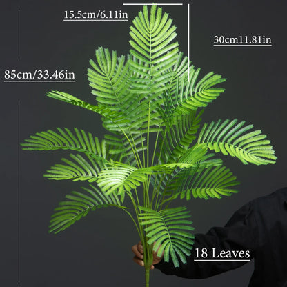 Large Artificial Palm Leaf Decor