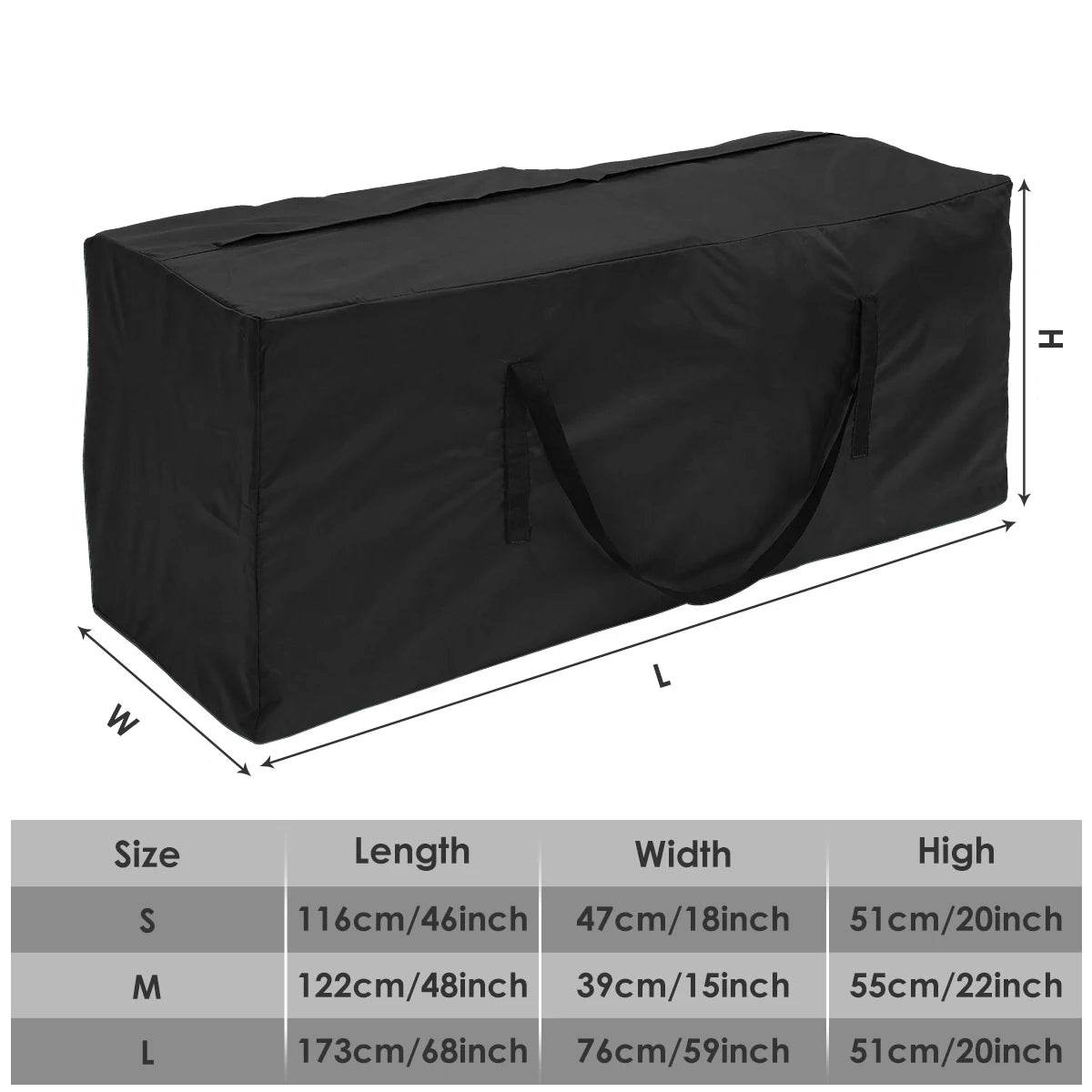 Protect Your Outdoor Comfort – Durable Waterproof Cushion Storage Bag - UrbanSprout