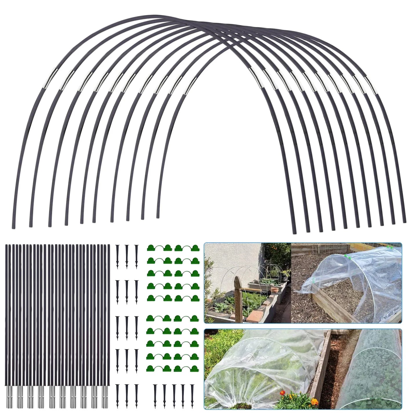 Garden Hoops for Netting Tunnel
