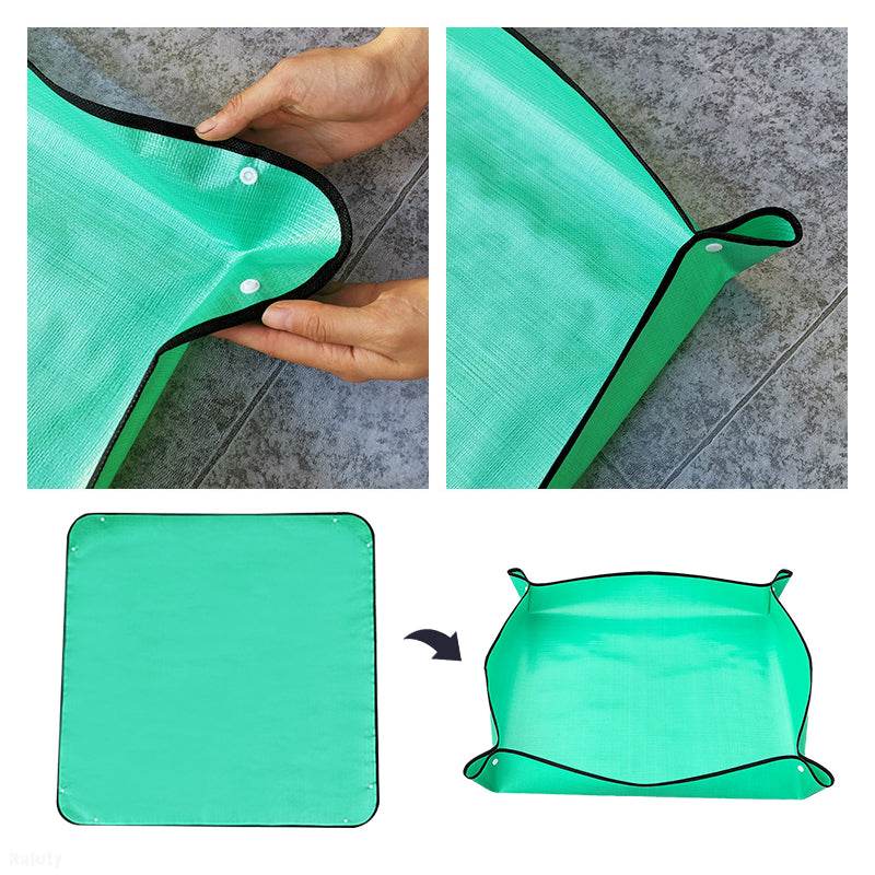 Waterproof Foldable Garden Potting Mat - Leak-Proof Soil Mixing & Transplanting Pad for Indoor & Outdoor Gardening, Pruning & Planting Tools - UrbanSprout
