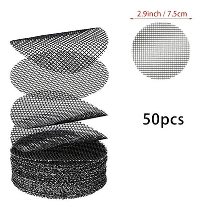 Pot Hole Mesh Pad Mat Grid with Round Drainage Hole Screen - Prevent Soil Loss & Improve Drainage for Bonsai, Flowers, and Plants - UrbanSprout