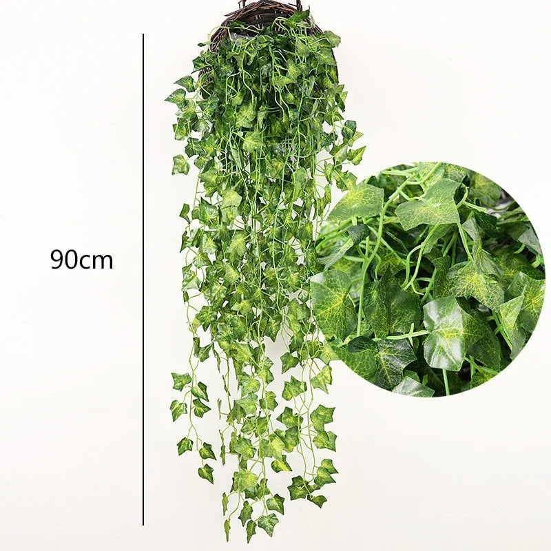 32-Inch Artificial Hanging Fern Plants