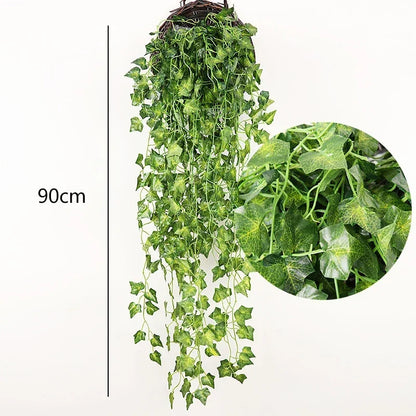 32-Inch Artificial Hanging Fern Plants