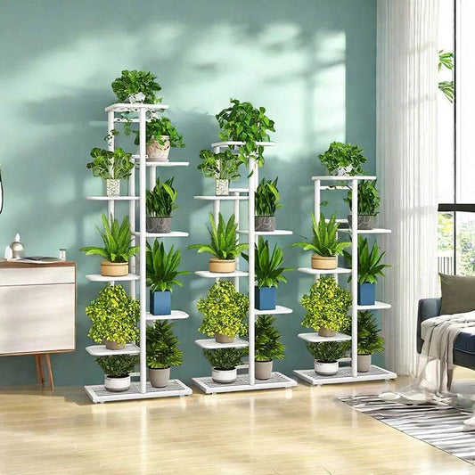Metal Plant Stand – 4/5/6 Tier Flowerpot Organizer Rack for Indoor Use - UrbanSprout