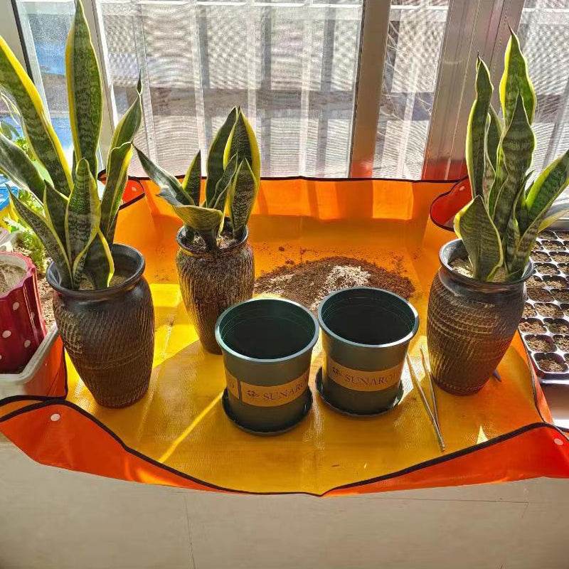 Waterproof Foldable Garden Potting Mat - Leak-Proof Soil Mixing & Transplanting Pad for Indoor & Outdoor Gardening, Pruning & Planting Tools - UrbanSprout