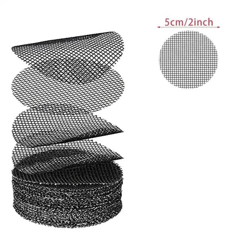 Pot Hole Mesh Pad Mat Grid with Round Drainage Hole Screen - Prevent Soil Loss & Improve Drainage for Bonsai, Flowers, and Plants - UrbanSprout
