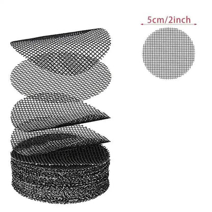 Pot Hole Mesh Pad Mat Grid with Round Drainage Hole Screen - Prevent Soil Loss & Improve Drainage for Bonsai, Flowers, and Plants - UrbanSprout