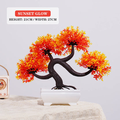 Artificial Bonsai Tree Table Decor