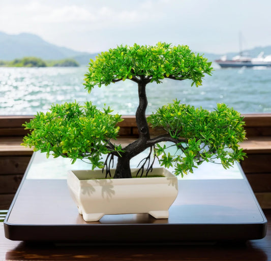 Artificial Bonsai Tree Table Decor
