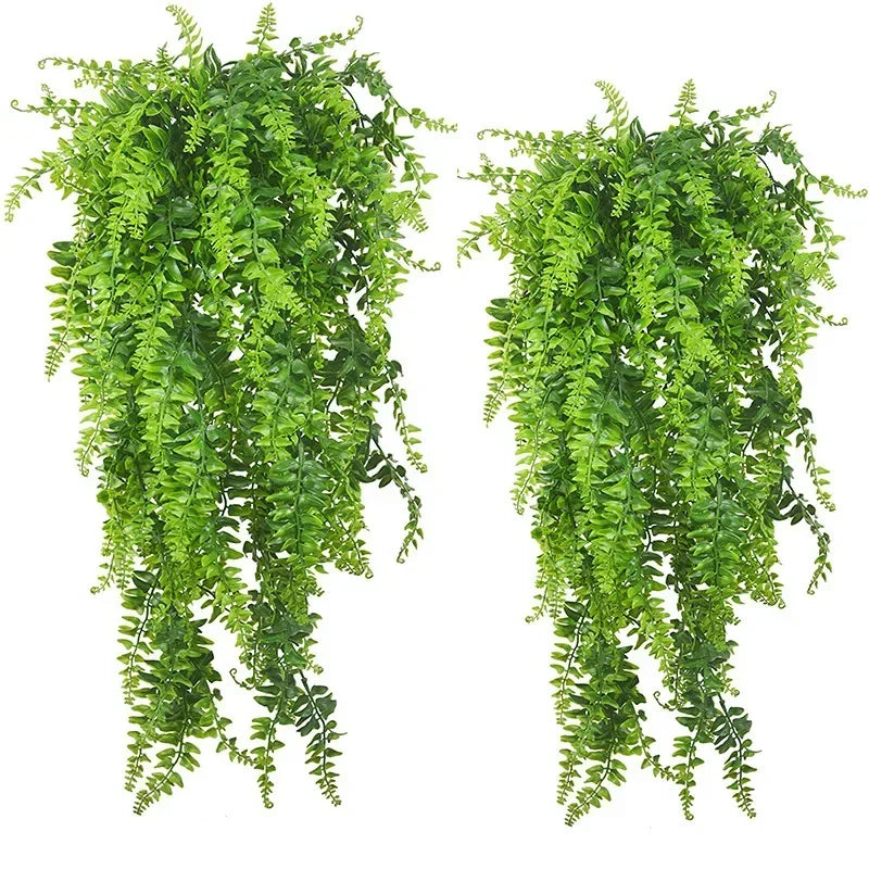 32-Inch Artificial Hanging Fern Plants