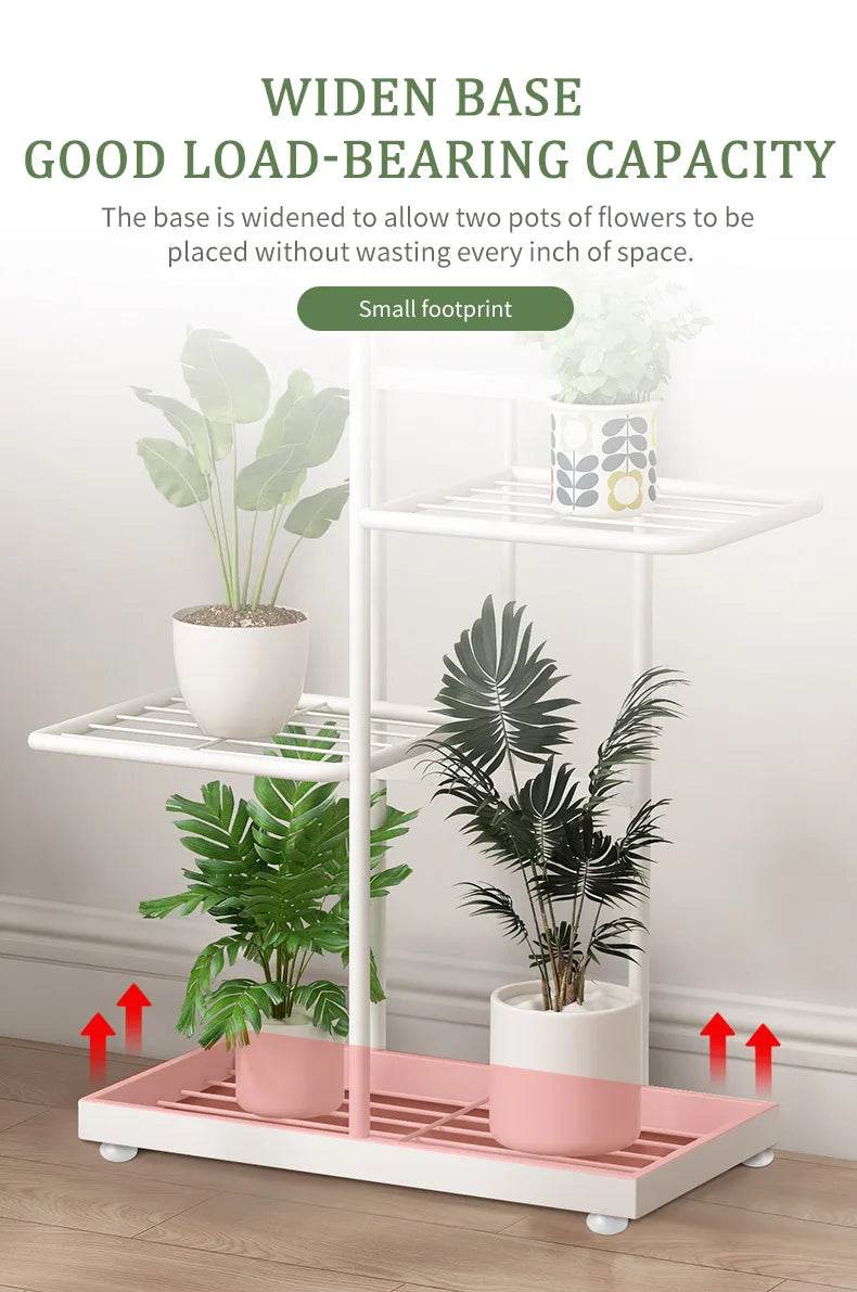 Metal Plant Stand – 4/5/6 Tier Flowerpot Organizer Rack for Indoor Use - UrbanSprout