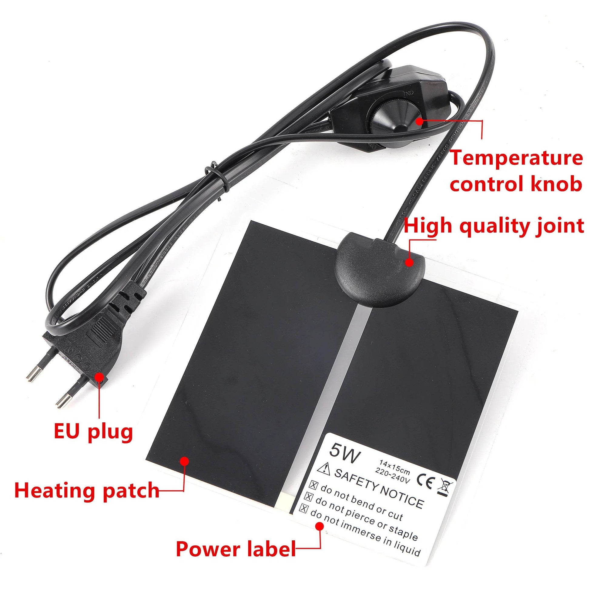 5W-45W Seedling Heat Mat for Plant Germination, Propagation & Winter Protection - 220V-240V - UrbanSprout