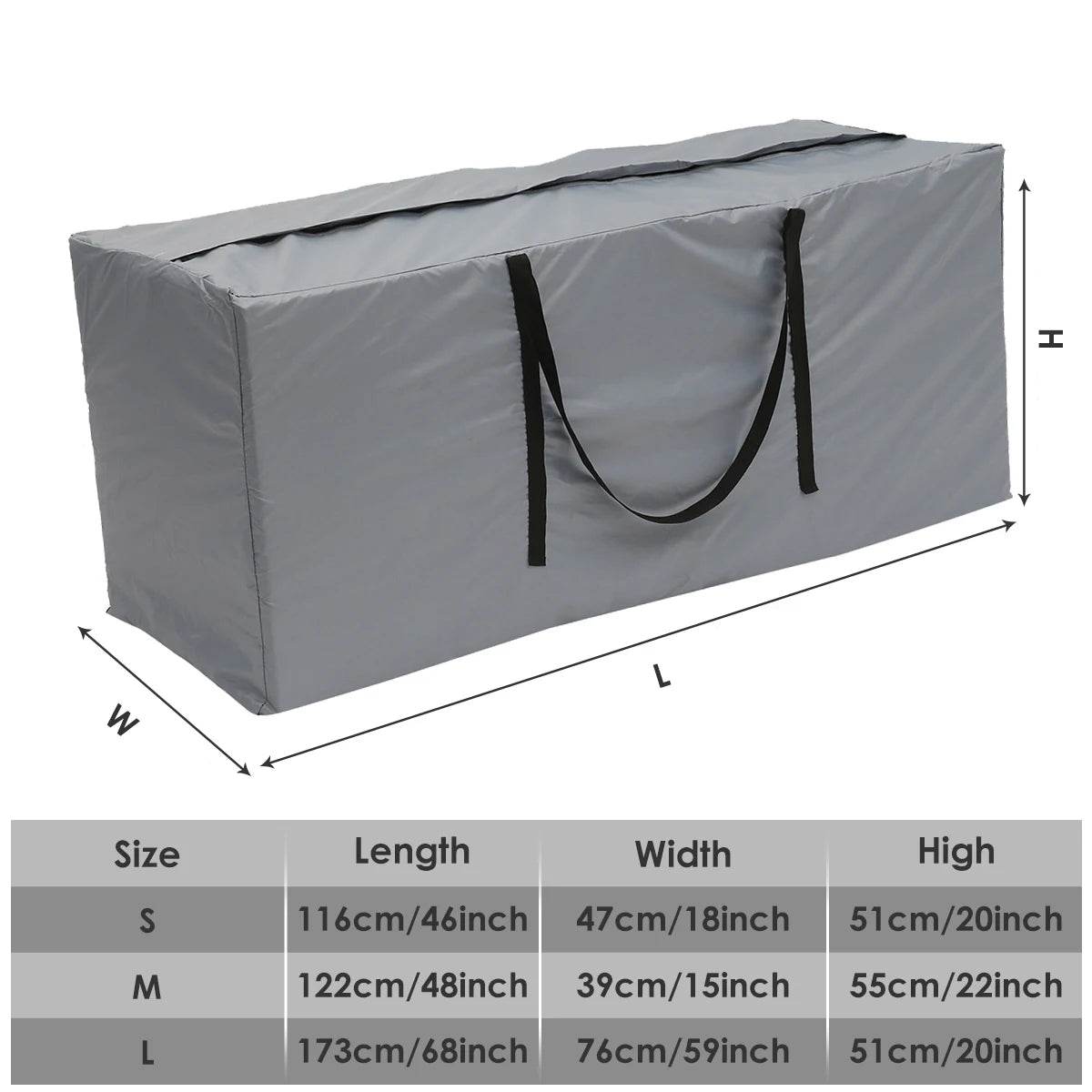 Protect Your Outdoor Comfort – Durable Waterproof Cushion Storage Bag - UrbanSprout