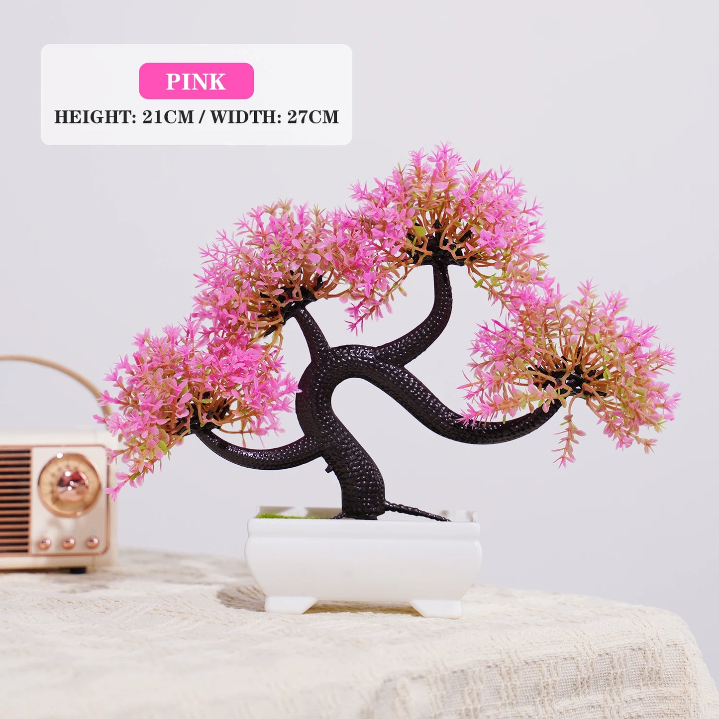 Artificial Bonsai Tree Table Decor